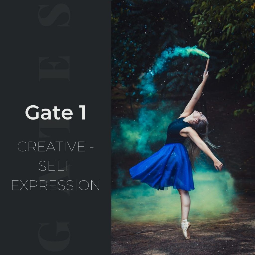 Human Design Gate 1 - The Creative - The Gate of Self-Expression