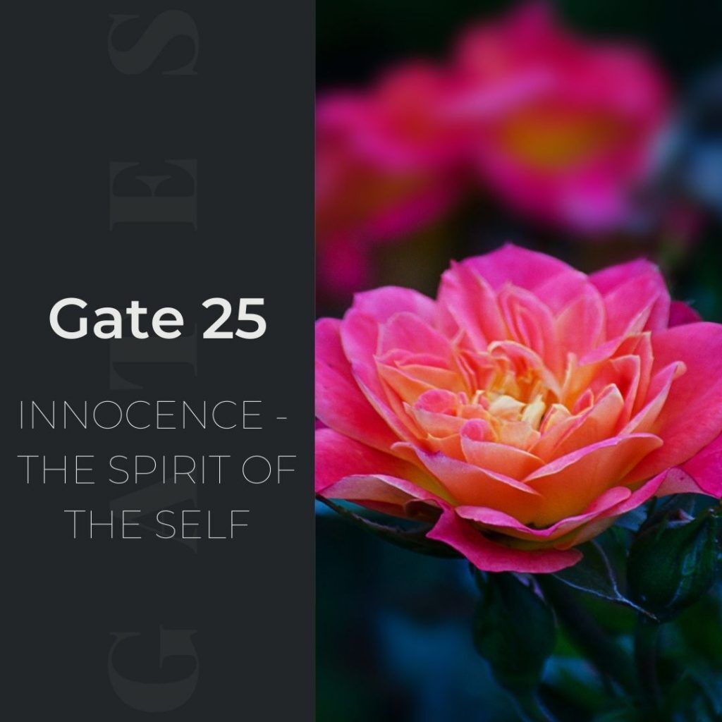 Human Design Gate 25 - Innocence - The Spirit of the Self